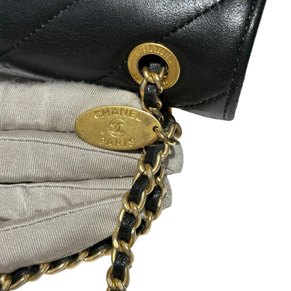 Diagonal Quilted Lambskin Vintage Quilted Single Flap Shoulder Bag Chain Shoulder Bag [101631]