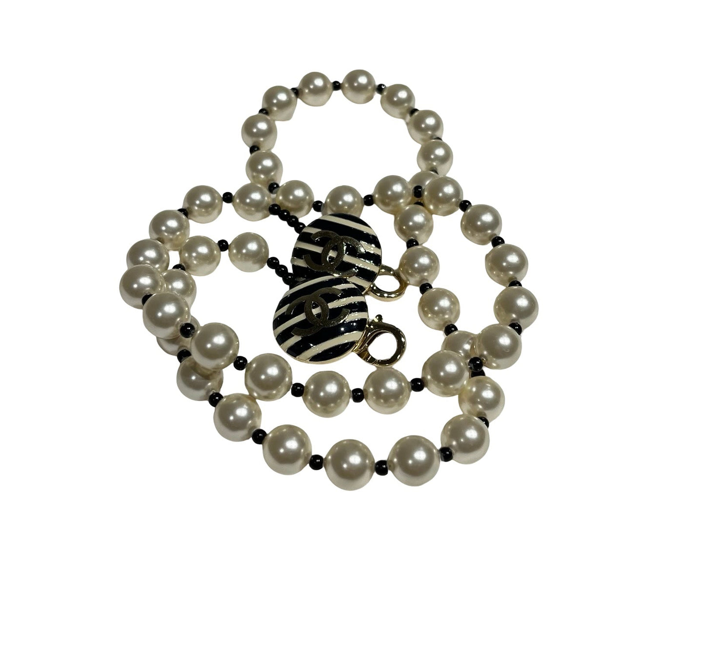 CHANEL PEARL CF25 BLACK WHITE [3001105]