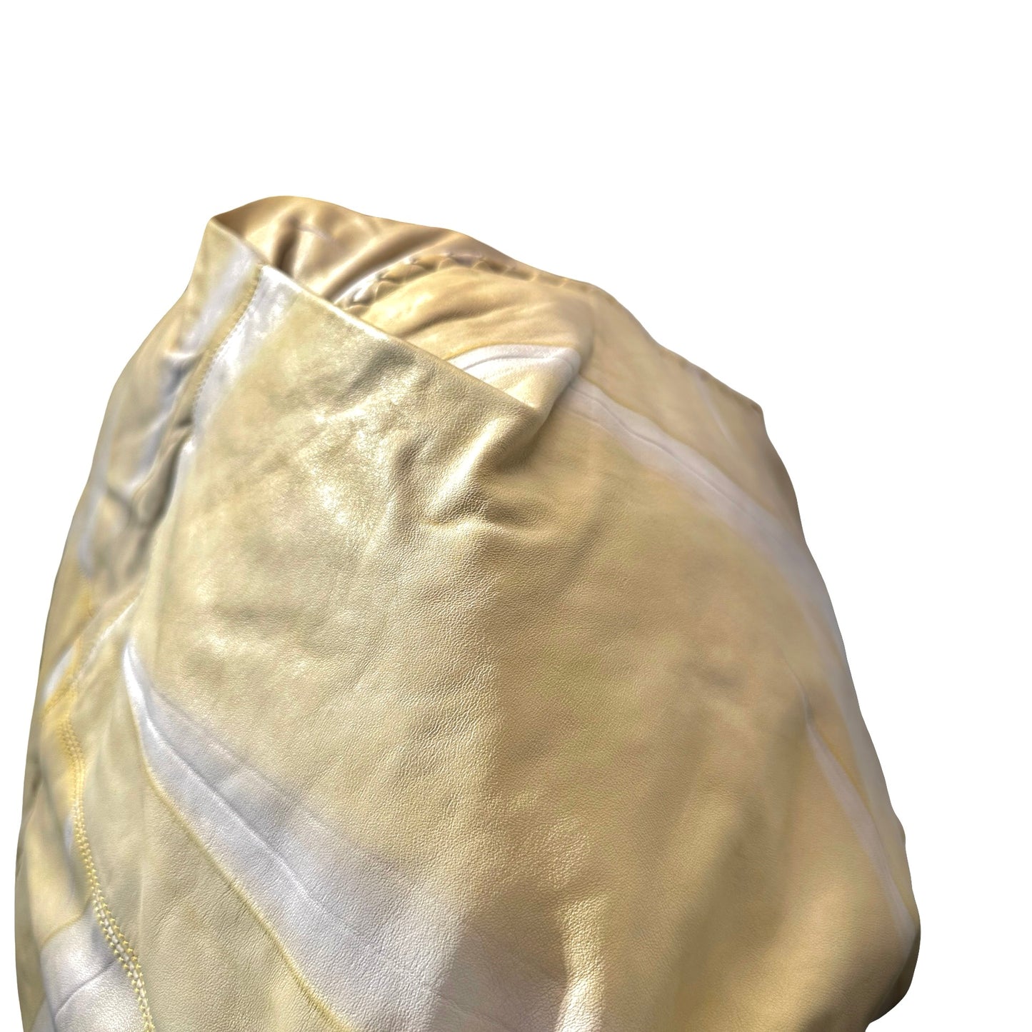 Used BOTTEGA VENETA Shoulder Hobo Bag Yellow