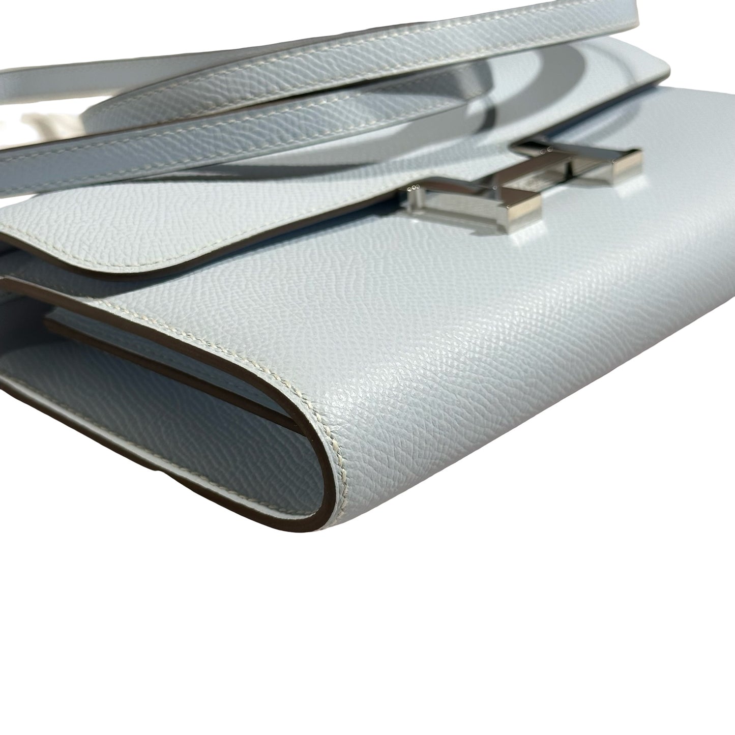 Used HERMÈS Constance to go Cross Body Bag Blue PHW