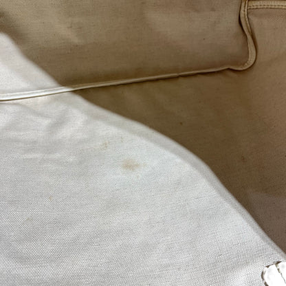 Used GOYARD PVC Saint Louis Tote PM Tote Bag White PHW
