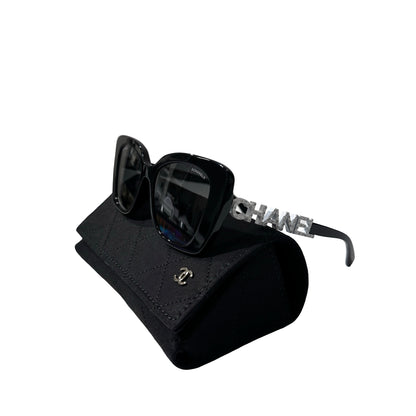 Used Chanel Sunglasses Sunglasses SUNGLASSESS Black