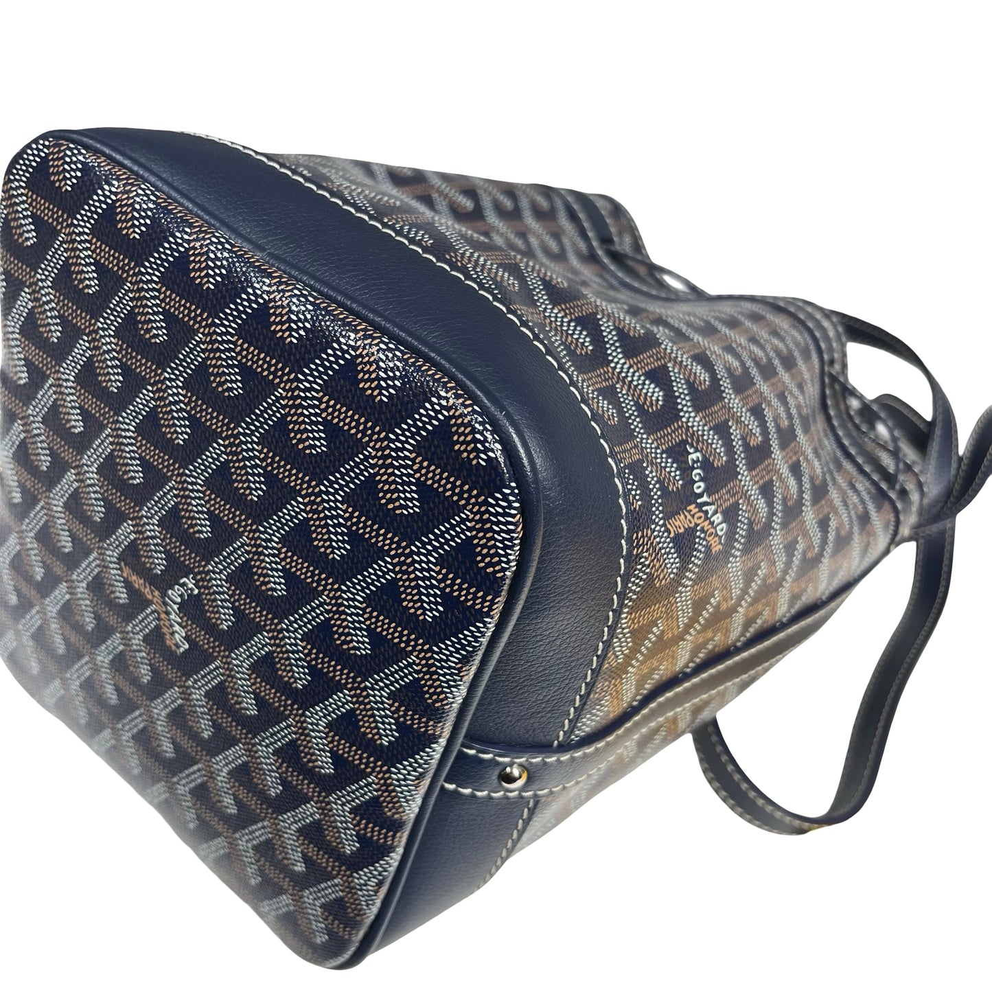 GOYARD PETIT FLOT BUCKET NAVY [3001059]