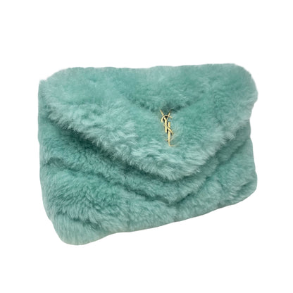 YSL BLUE PUFFY POUCH [3000860]