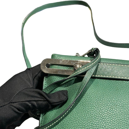Used LOEWE Cross Body Bag GREEN PHW