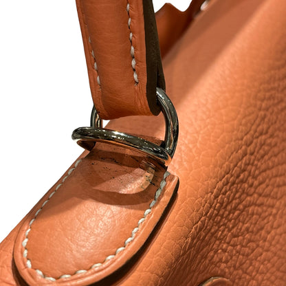 HERMÈS Kelly 28 Handbag Orange (93) PHW