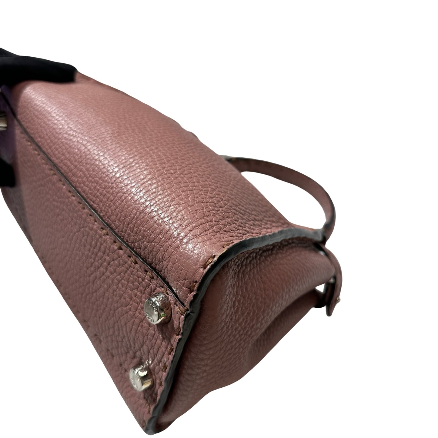 Used Fendi Peekaboo mini Shoulder Bag PHW Pink