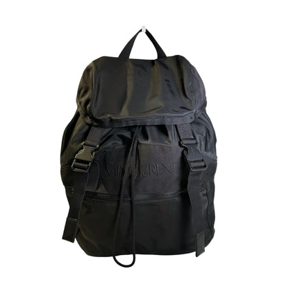 Used SAINT LAURENT Nylon Backpack Black
