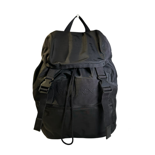 Used SAINT LAURENT Nylon Backpack Black