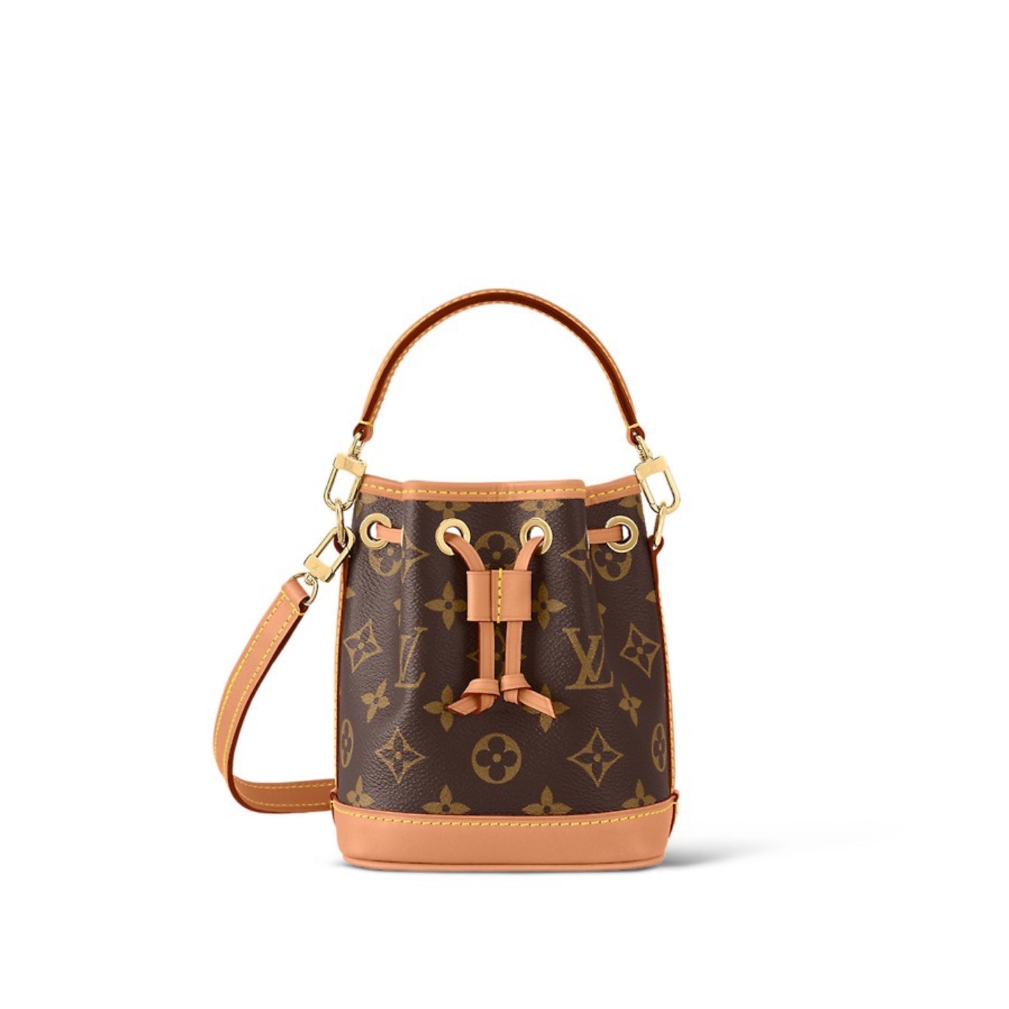 Monogram Coated Canvas Nano noe Shoulder bag [100487]