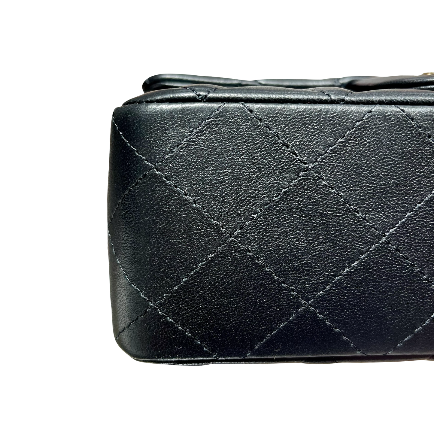 CHANEL CF 20 BLACK LAMBSKIN GHW [3000611]