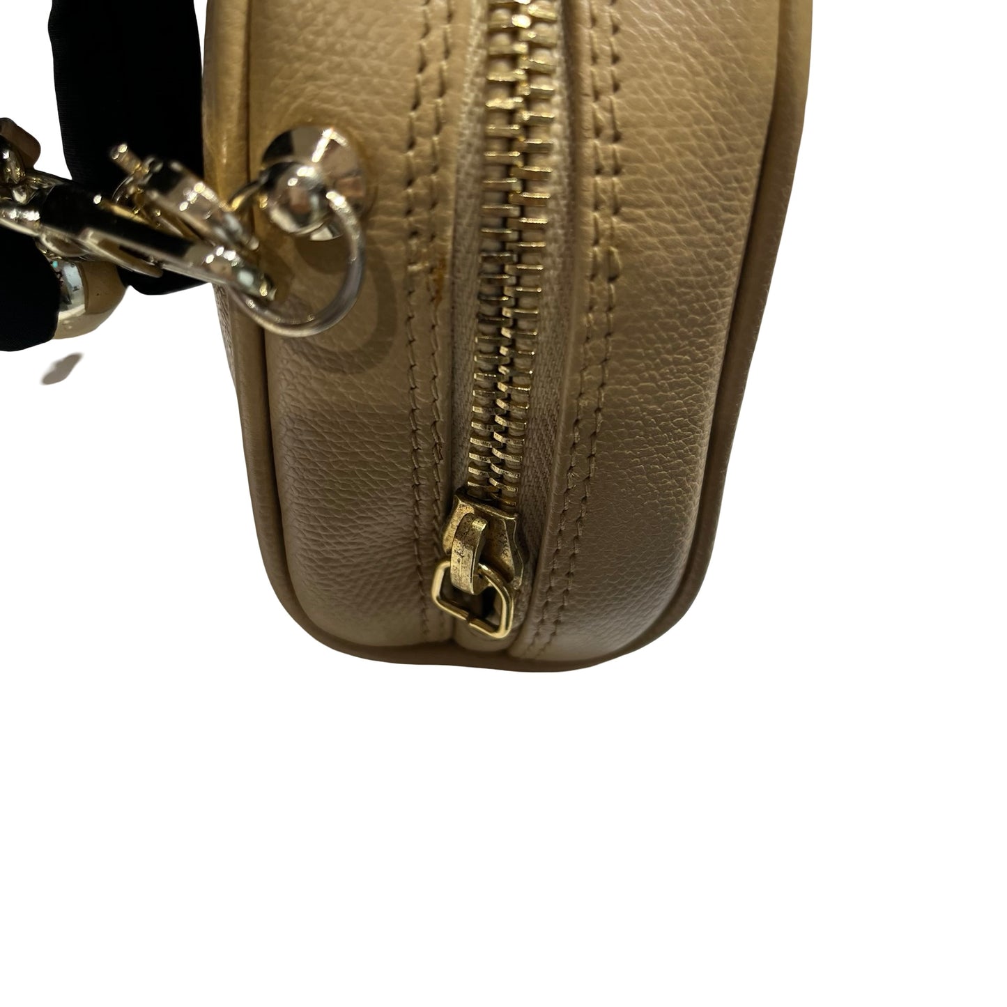 CHANEL CLUTCH BEIGE CALFSKIN GHW [3000697]