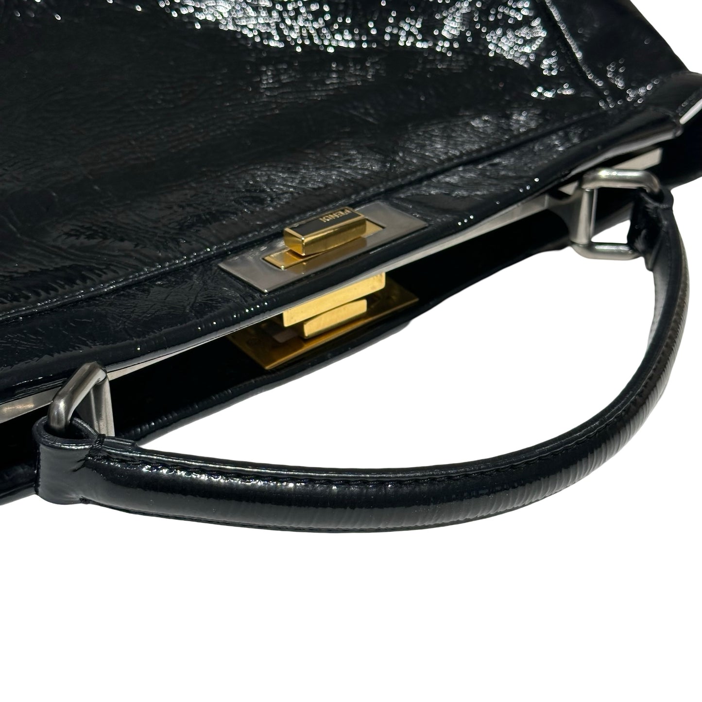 Oil wax leather Peekaboo Two Way Shoulder Bag [101629]