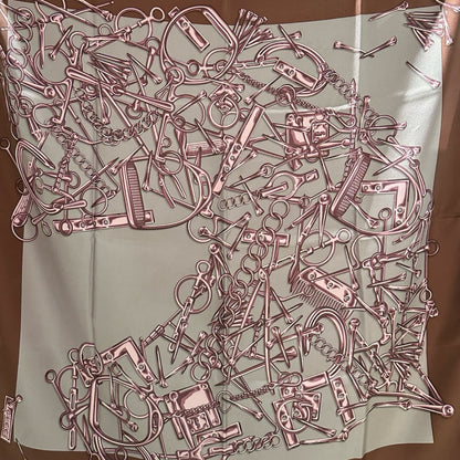 GUCCI PURPLE 90X90 SCARF [20004091]