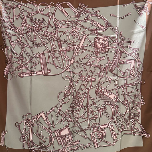 GUCCI PURPLE 90X90 SCARF [20004091]