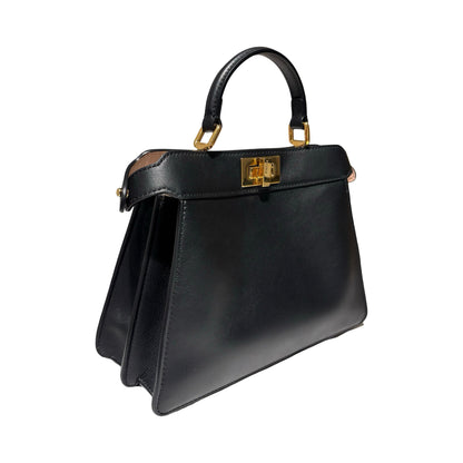 Calfskin Peekaboo Two Way Shoulder Bag [101830]