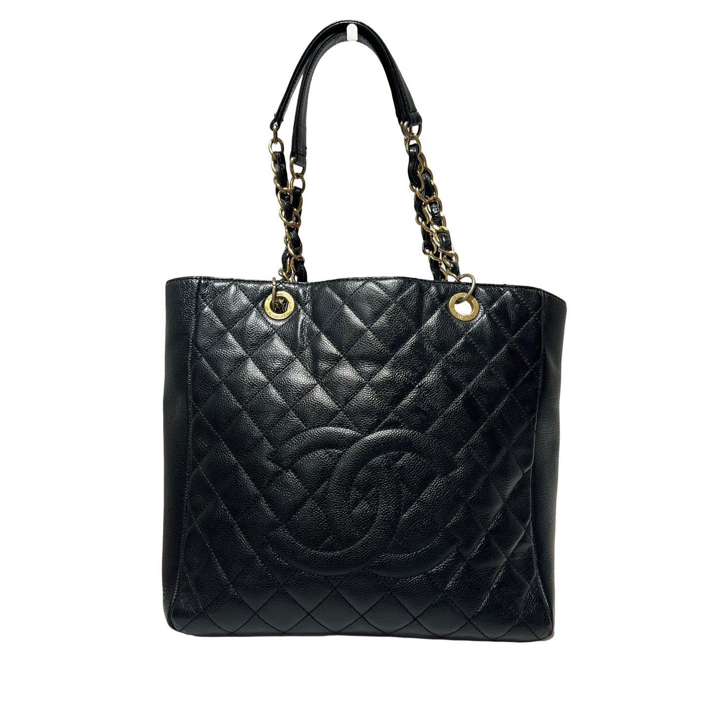 Matelasse Quilted Calfskin Chanel Caviar Tote Bag [101272]