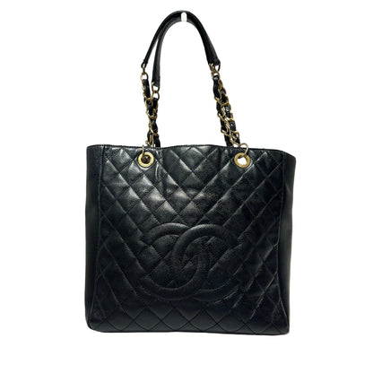 Matelasse Quilted Calfskin Chanel Caviar Tote Bag [101272]