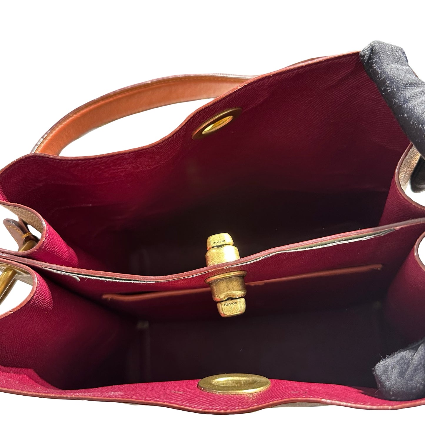 COACH BROWN BUCKET BAG [3000191]