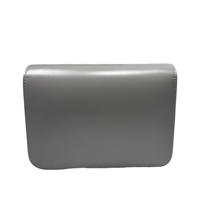 Used BURBERRY Cross Body Bag Grey GHW