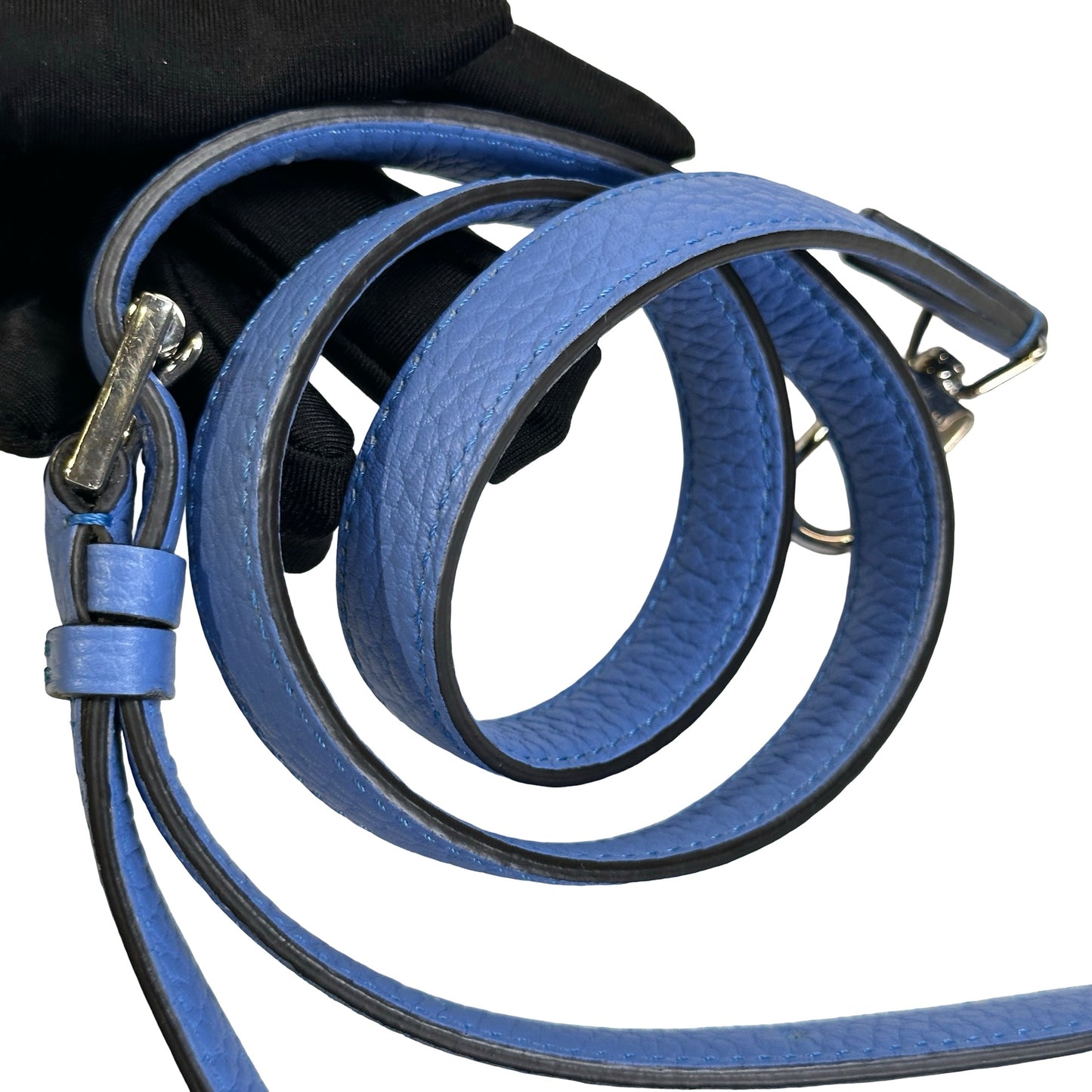 Used MOYNAT Taurillon Rejane Handbag Blue