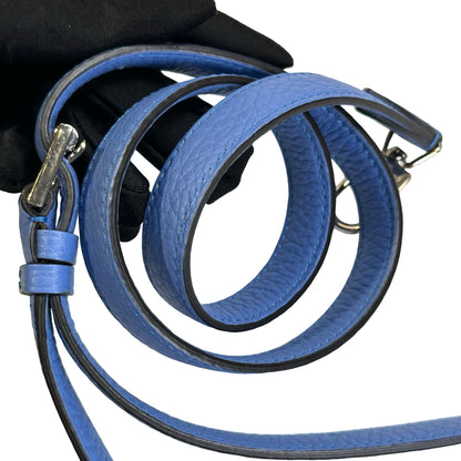 Used MOYNAT Taurillon Rejane Handbag Blue