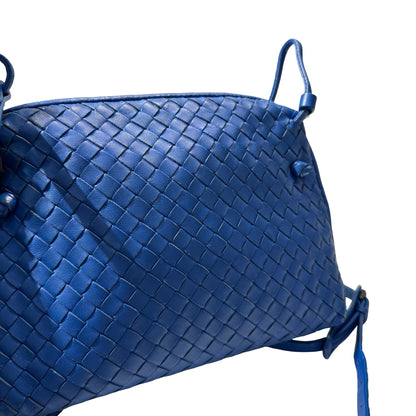 Used Bottega Veneta Shoulder Bag Blue PHW