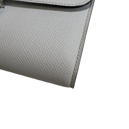 Used HERMES Epsom Constance to go Cross body bag Gris Platine PHW