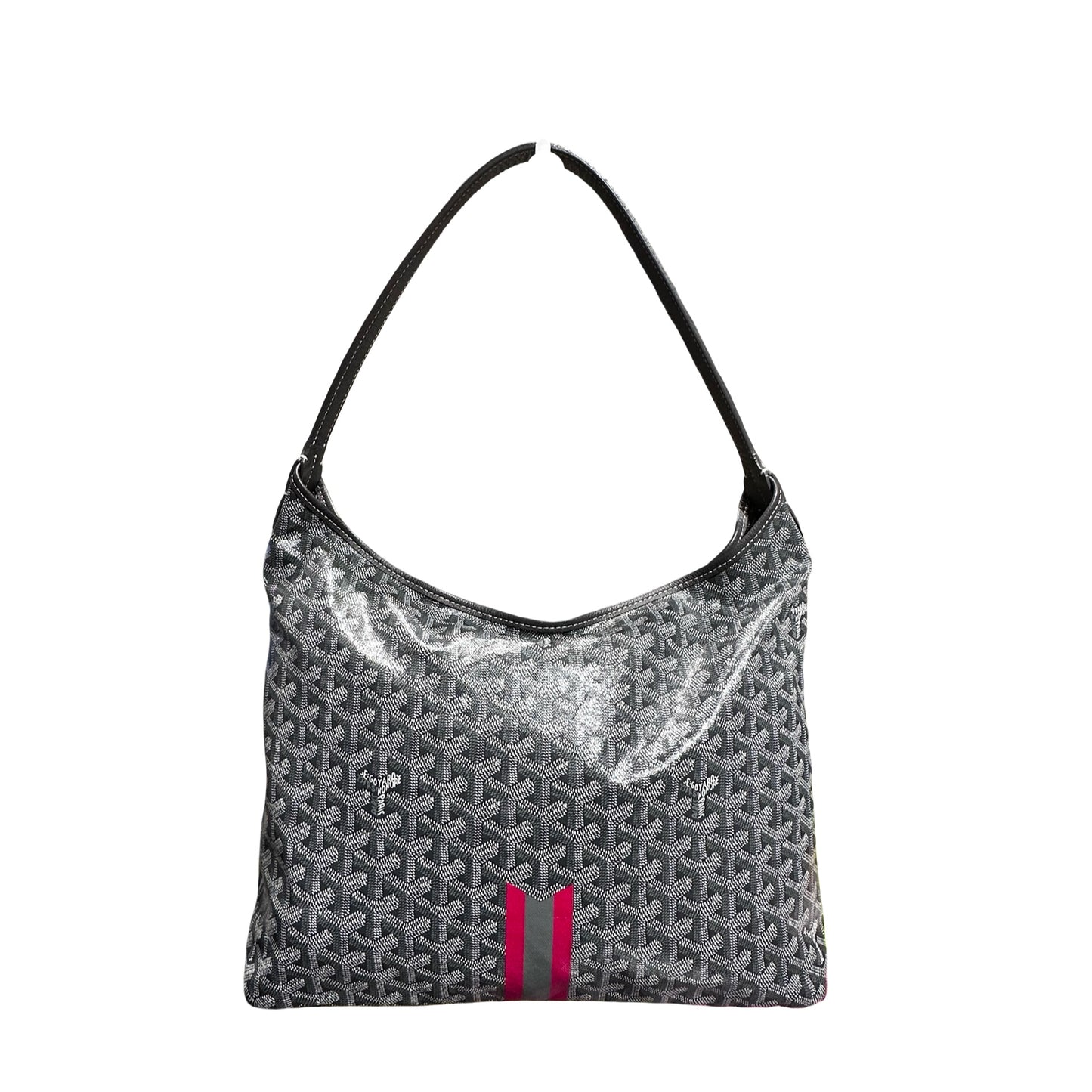 Used GOYARD Canvas Hobo Hobo Bag Grey
