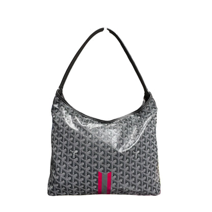 Used GOYARD Canvas Hobo Hobo Bag Grey