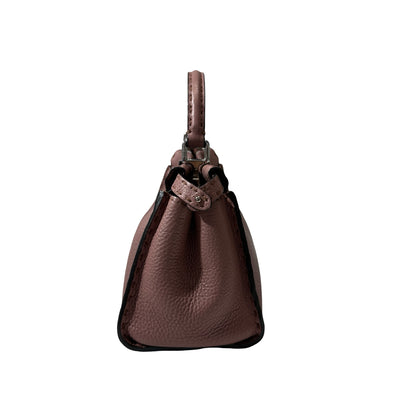 Used Fendi Peekaboo mini Shoulder Bag PHW Pink