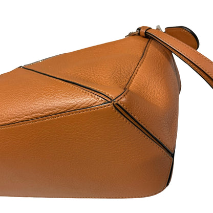 Used LOEWE Puzzle Cross Body Bag Brown PHW