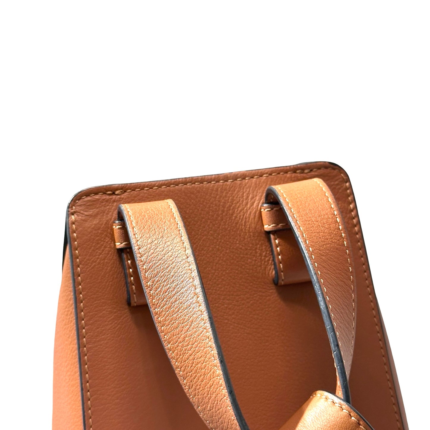 Used LOEWE Calfskin Leather Hammock small Cross Body Bag