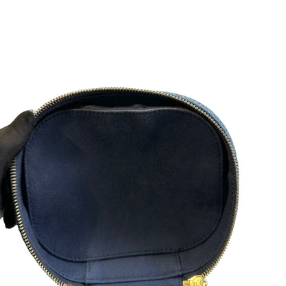 Used CHANEL Denim Bucket bag Cross body bag Denim blue