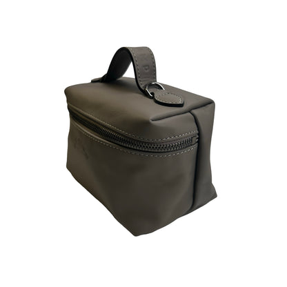 Used LONGCHAMP Leather Le Pliage Xtra Vanity case Grey