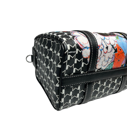 New MOYNAT Canvas LABUBU BAG Crossbody Bag Black
