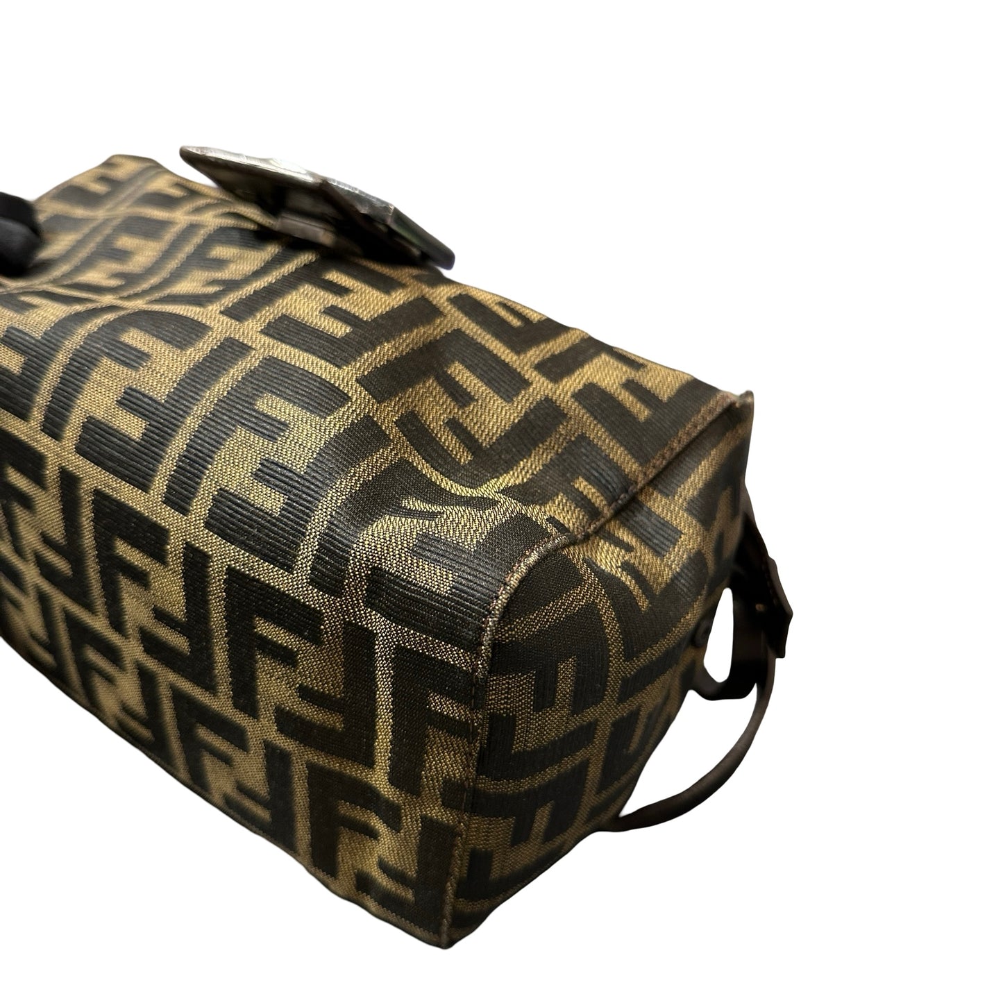 Used FENDI Vintage Shoulder Shoulder Bag Brown PHW