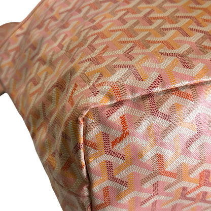 Used GOYARD Goyardine Saint Louis Tote Bag Pink