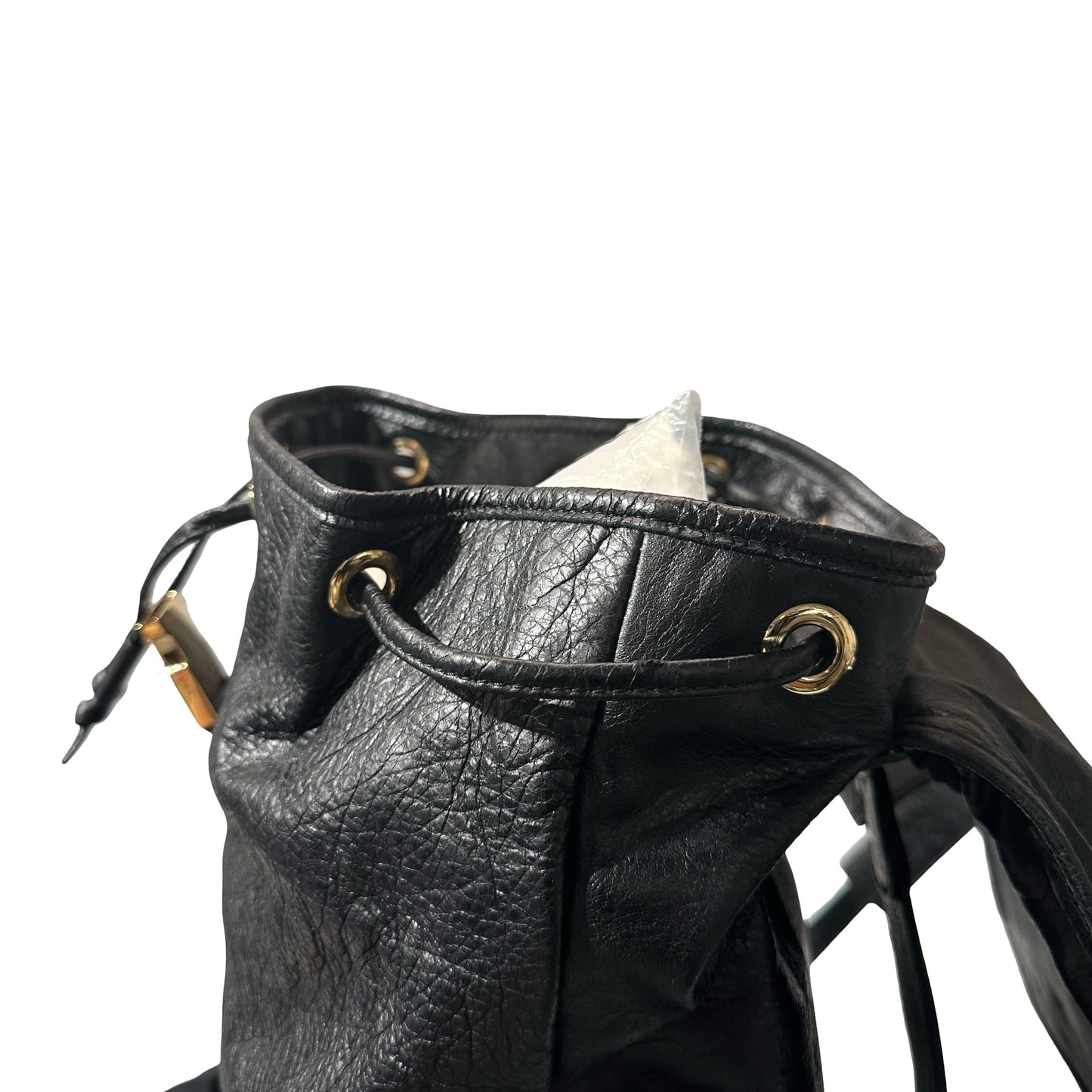 Used BALENCIAGA Backpack Black GHW