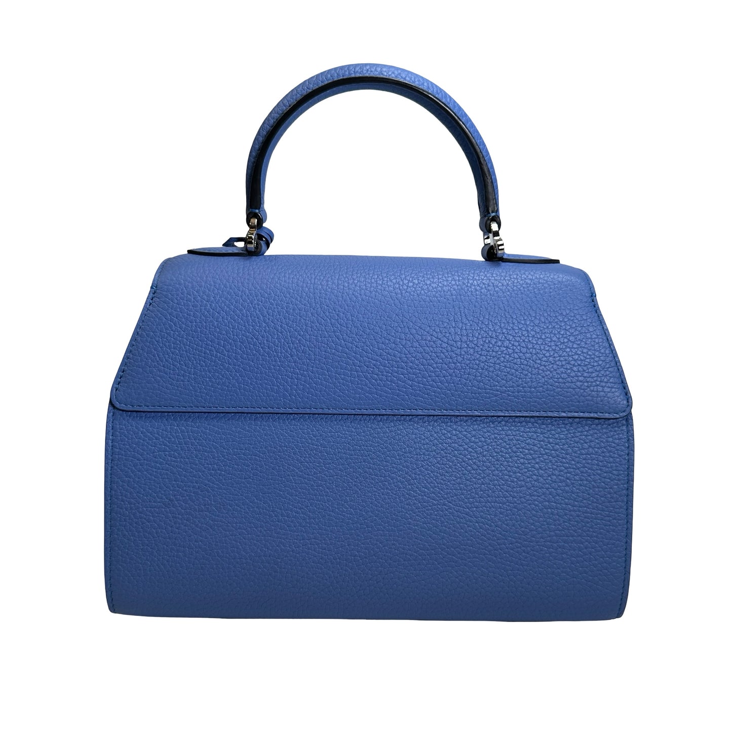 Used MOYNAT Taurillon Rejane Handbag Blue