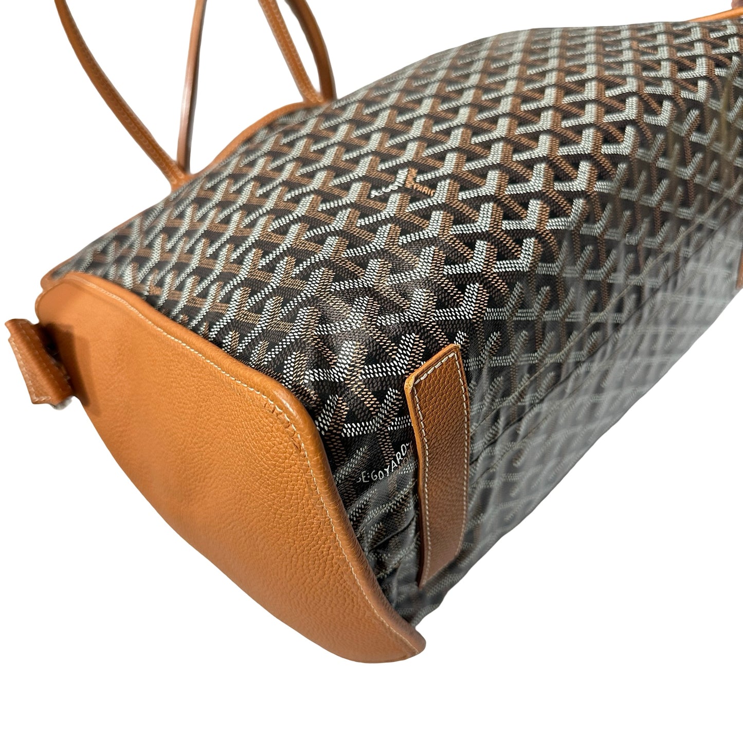 Used GOYARD Hardy PM Tote Bag Brown PHW