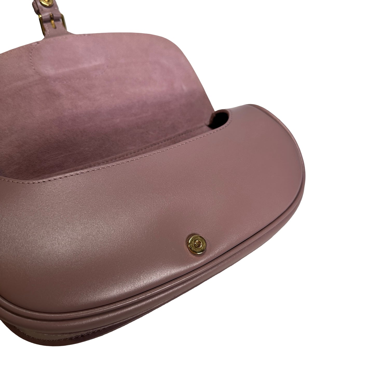Used DIOR Box Calfskin Dior Bobby Crossbody Bag Rose des Vents