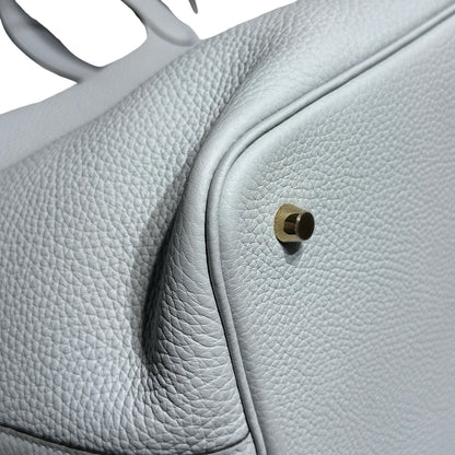 Unused HERMÈS Picotin 22 Handbag Blue GHW