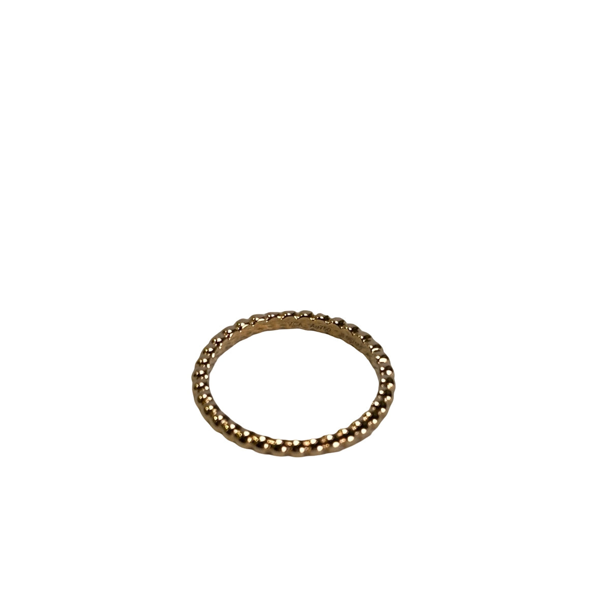 Used VAN CLEEF & ARPELS Pink Gold Perlée pearls of gold ring Ring Rose Gold