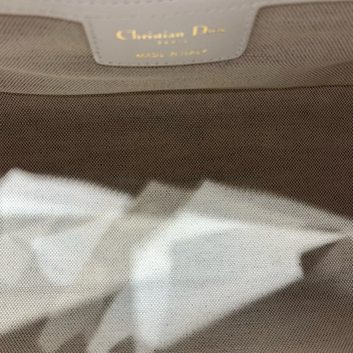 Used DIOR Vibe Small Bowling Bag Black White