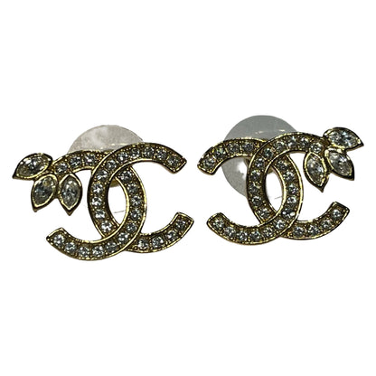 Used CHANEL Earrings Accessories GHW