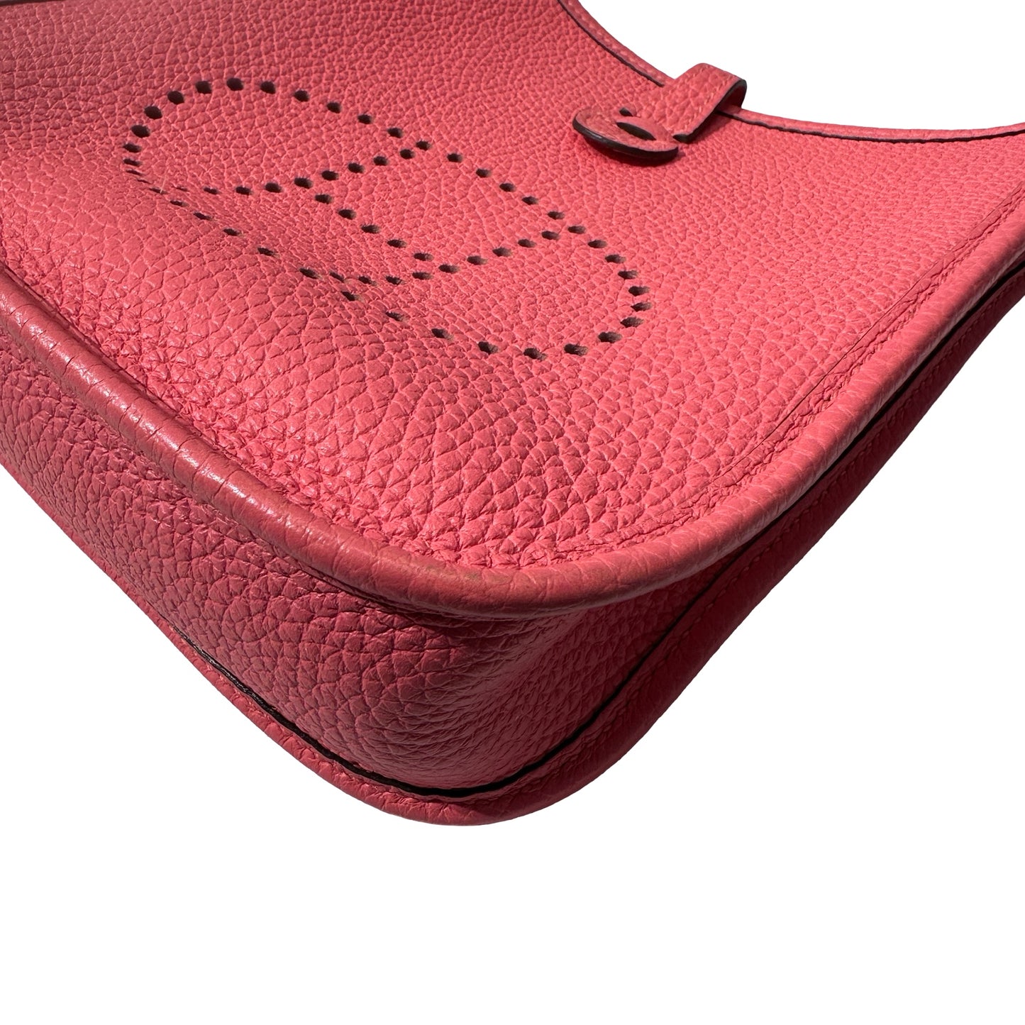 Used HERMÈS Mini Evelyne Shoulder Bag PHW Pink