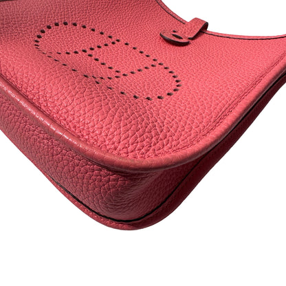 Used HERMÈS Mini Evelyne Shoulder Bag PHW Pink