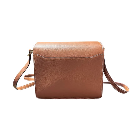 Used HERMÈS Evercolor leather MINI ROULIS Cross Body Bag GHW Gold
