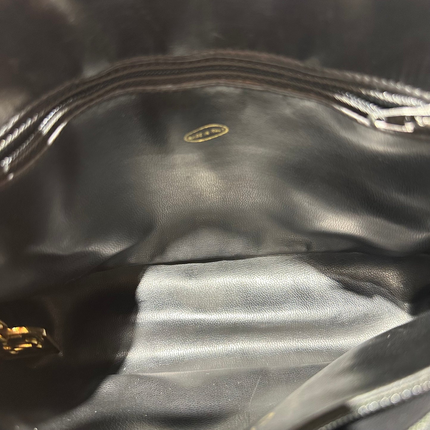 Used CHANEL Cross Body bag Black GHW